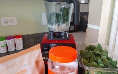 Peanut Butter, Spinach & Banana Smoothie with Vanilla Complete